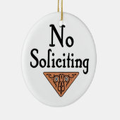 geen verzoek keramisch ornament (Rechts)