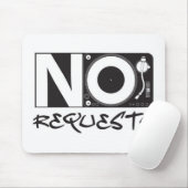 Geen verzoeken muismat (Met muis)