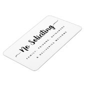 Geen verzoekend teken, leveringen welkom deur magneet (Linkerzijde)