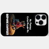Geen vlammende Cocka-Doodle-Do Case-Mate iPhone Case (Achterkant (horizontaal))