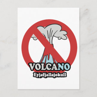 GEEN VOLCANO BRIEFKAART