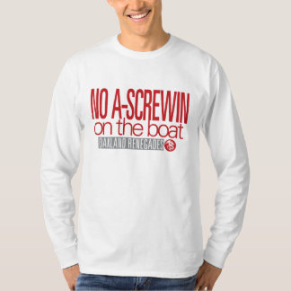 Geen voorzijde met schroefdraad t-shirt