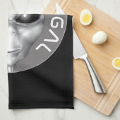 Geen vreemdeling is illegaal theedoek (Quarter Fold)