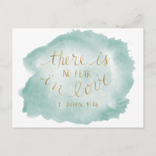 Geen Vrees in het Briefkaart van de Liefde