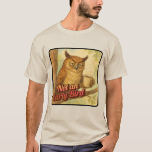 Geen vroege vogel t-shirt