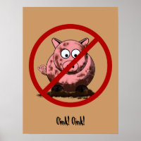 Geen vuil Poster