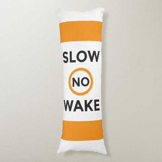 Geen Wake Buoy Body Pillow Lichaamskussen (Voorkant Verticaal)