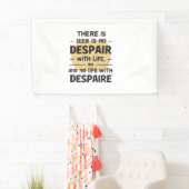 Geen wanhoop met het leven spandoek (Insitu)