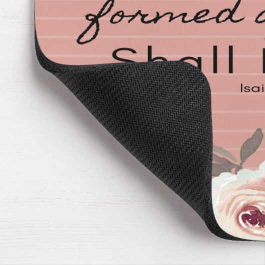 Geen wapen gevormd tegen mij Muismat (Hoek)