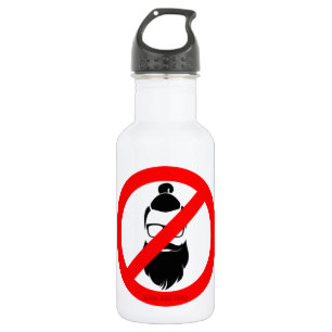 Geen waterflesje met heupels of Mannen Waterfles