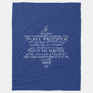 Geen Weapon Star van David Blue Fleece Deken