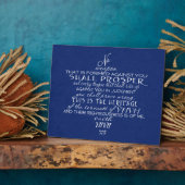 Geen Weapon Star van David Blue Fotoplaat (Zijkant)