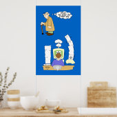 Geen weg poster (Keuken)