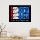 Geen wereldregering poster (Keuken)