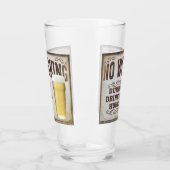 Geen werk tijdens Drink uren Glas (Links)