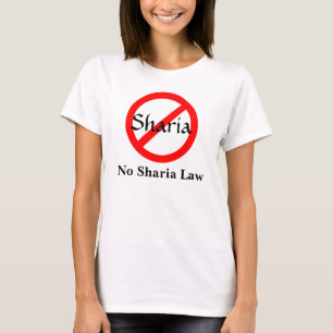 Geen Wet Sharia T-shirt