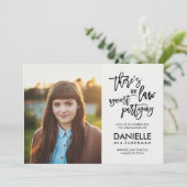 Geen wet tegen het uitnodigen van Afstuderen voor  Kaart (Staand voorkant)