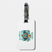 Geen Wifi Goede Backpacker Bagagelabel (Achterkant verticaal)