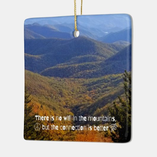 Geen WIFI Keramisch Ornament (Links)