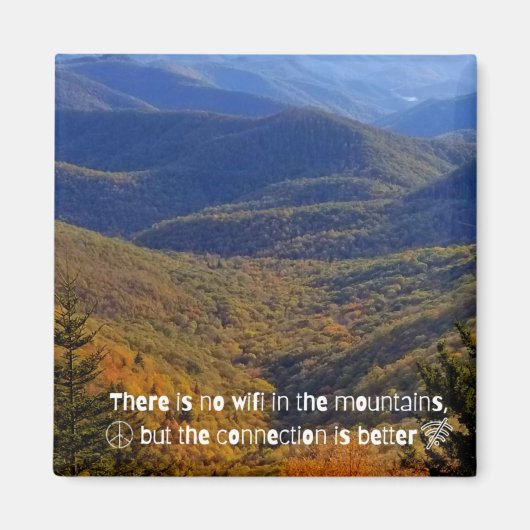 Geen WIFI-magneet Magneet (Voorkant)