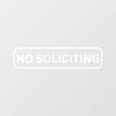 Geen winkeluitval aanvragen raamsticker (Vel)