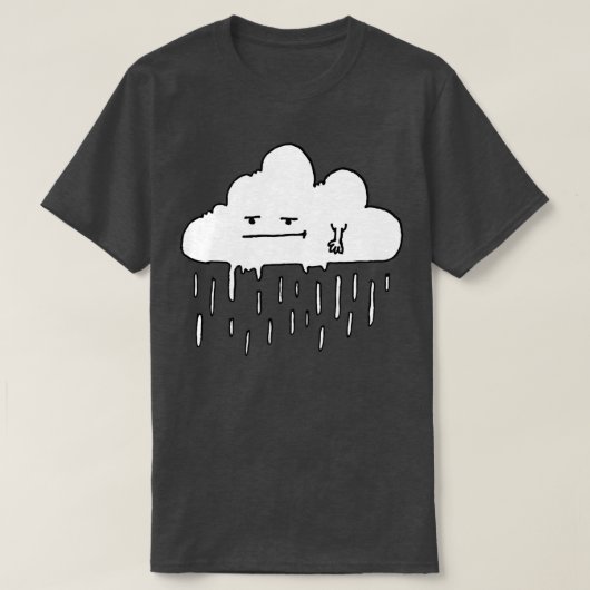 Geen wolken toegestaan t-shirt (Design voorkant)