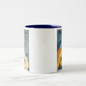 Geen wonder dat ik van je Songbook Hoesje hou Tweekleurige Koffiemok (Center)