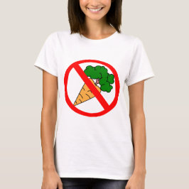 Geen wortelen. t-shirt