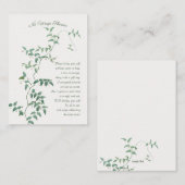 Geen wrap douchewand Kaart (Voorkant / Achterkant)