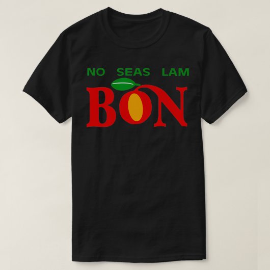 Geen Zeeen Lambon T-shirt (Design voorkant)