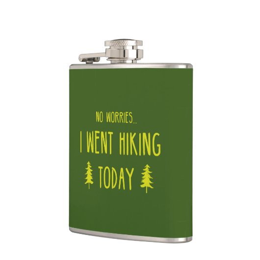 Geen zorgen die ik vandaag heb gesleept heupfles (Links)