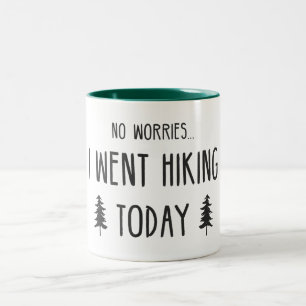 Geen zorgen die ik vandaag heb gesleept tweekleurige koffiemok