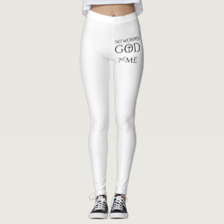 Geen zorgen GOD Heeft Mij Leggings ✝️ | Geloof-Geï