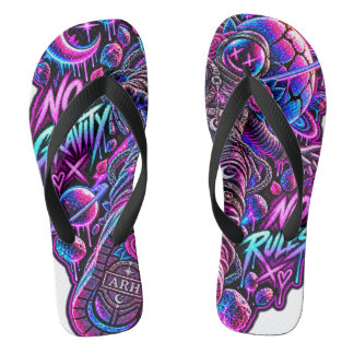Geen Zwaartekracht Geen regels ARH Teenslippers