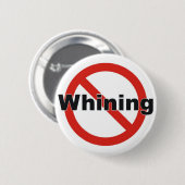 geen zweep ronde button 5,7 cm (Voorkant /achterkant)