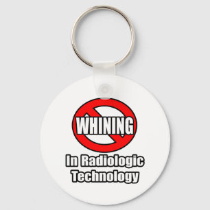 Geen zweven in radiologische technologie sleutelhanger