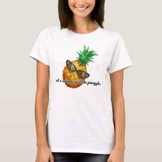 Geen zwinger, ik hou alleen van ananas t-shirt