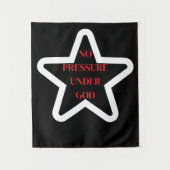 GeenDrukOnderGod Wandkleed (Voorkant)