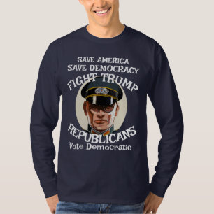 GeenTrump Republikeinse Partij Afstudeerders Pensi T-shirt