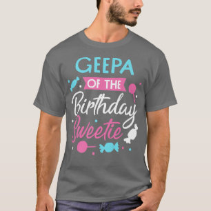 Geepa van het Britse Snoep van Birthday Sweetie Bd T-shirt