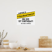 Geëquaranteerd verjaardagsteken poster (Keuken)