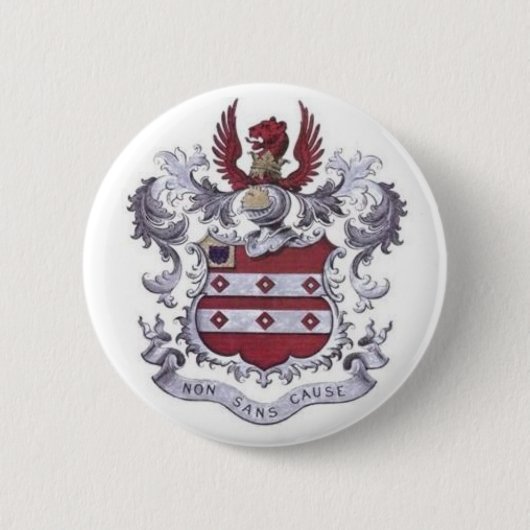 GEER Family Crest Ronde Button 5,7 Cm (Voorkant)