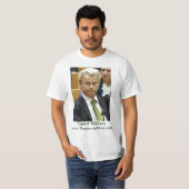Geert Wilders T-shirt (Voorkant volledig)