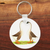 Geese: Bruin Chinees Sleutelhanger (Voorkant)