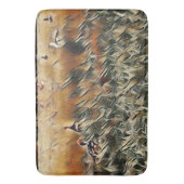 Geese en Duck Roam Art Badmat (Voorkant Verticaal)