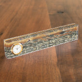 Geese en Duck Roam Art Naambordje (Zijkant)