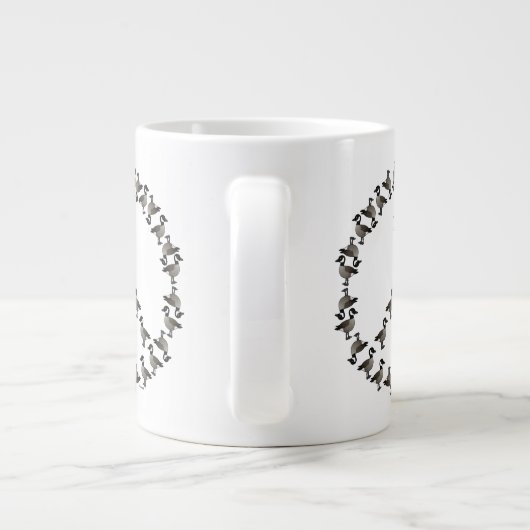 Geese symbool grote koffiekop (Achterkant)