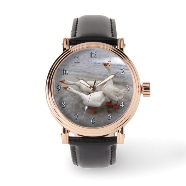 Geese wit horloge (Voorkant)