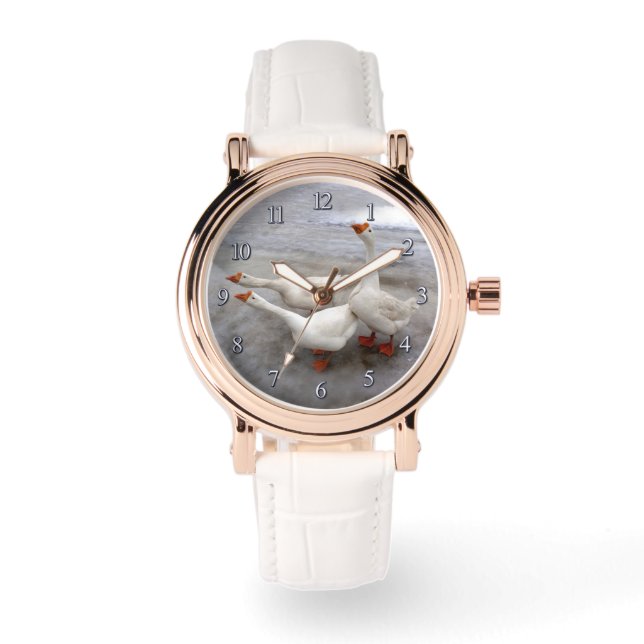 Geese wit horloge (Voorkant)
