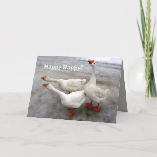 Geese wit kaart (Voorkant)